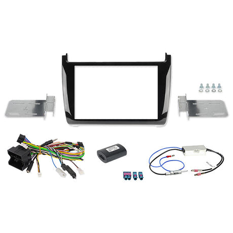2-DIN 8"-Kit für VW Polo 5/GTI 2014->