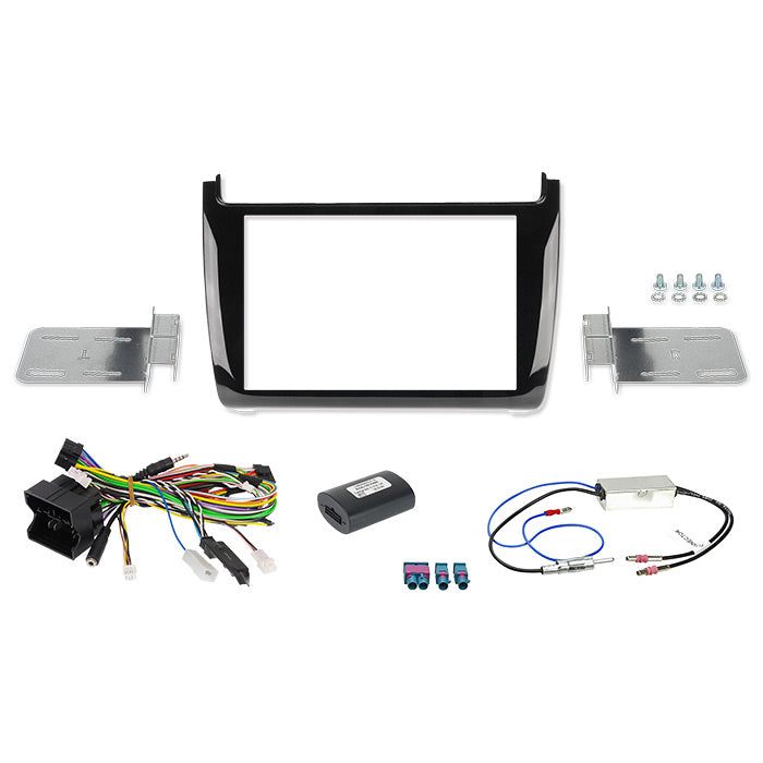2-DIN 8"-Kit für VW Polo 5/GTI 2014->
