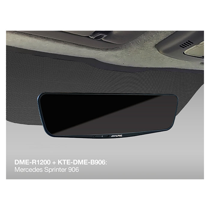Alpine DME-R1200 Einbaukit Sprinter W906 06-18