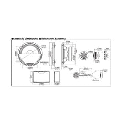 Alpine R2-S652 16.5CM PRO 2-Wege-Komponenten-Lautsprecher