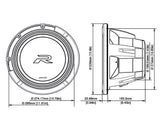 Alpine R2-W12D2 Type-R Subwoofer 12" 2 Ohm