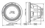Alpine R2-W12D4 Type-R-Subwoofer 12" 4 Ohm