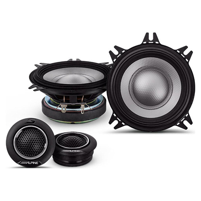 Alpine S2-S40C 10 cm 2-Wege-Lautsprecher-Komponentenset