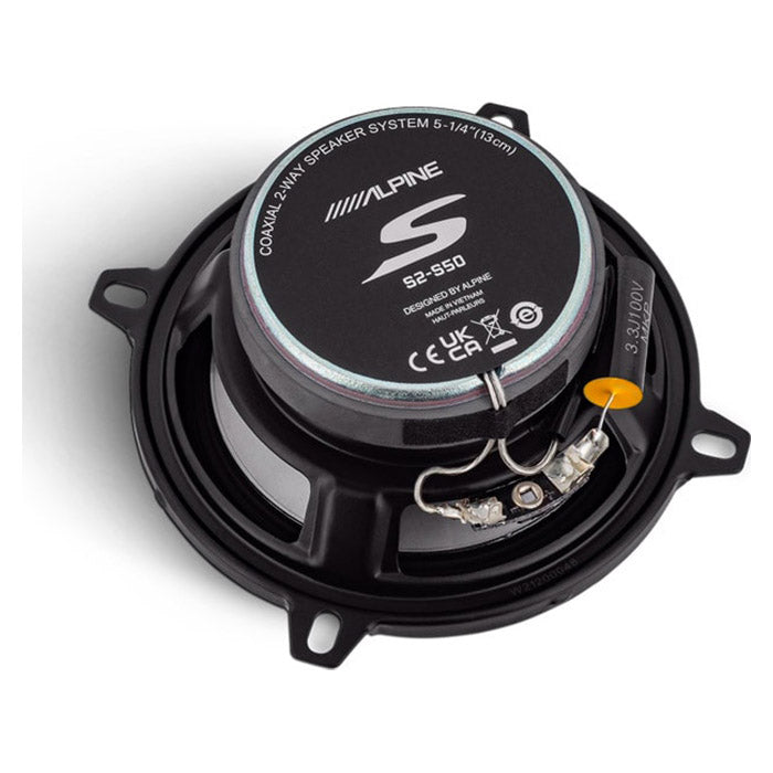 Alpine S2-S50 13-cm-Lautsprecher 2-Wege-Koaxial