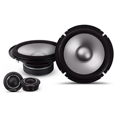 Alpine S2-S65C 16,5 cm Lautsprecher-Komponentenset
