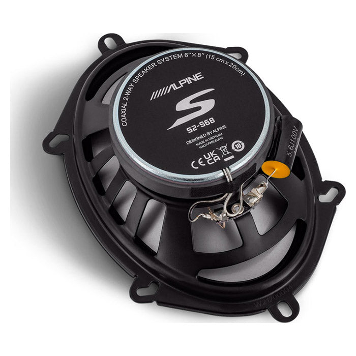Alpine S2-S68 6x8" 2-Wege-Koaxiallautsprecher
