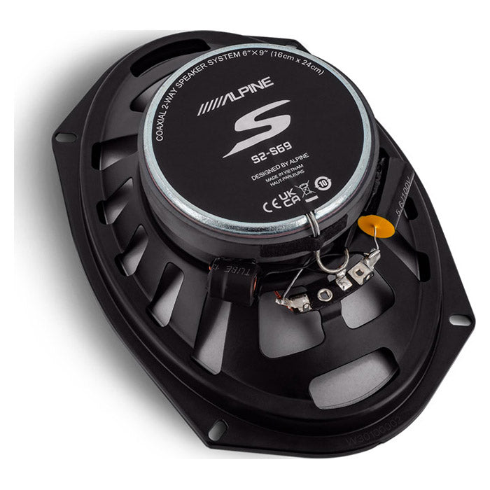 Alpine S2-S69 6x9"-Lautsprecher, 2-Wege-Koaxial