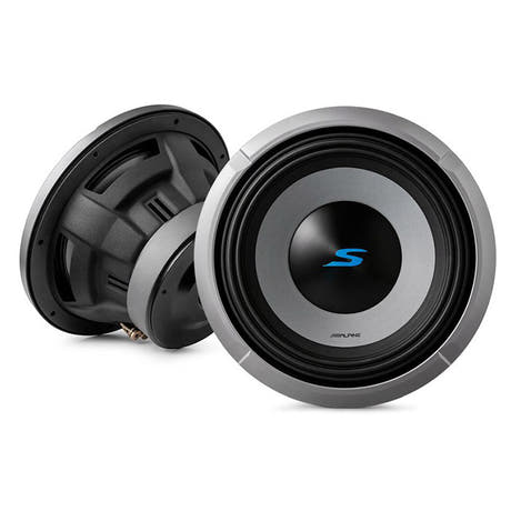 Alpine S2-W10D4 10" Subwoofer dual 4 Ohm