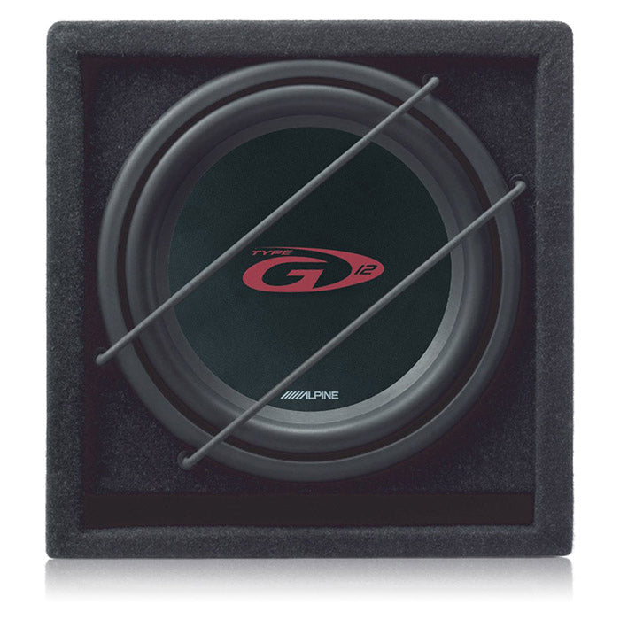 Alpine 12" Subwoofer im Gehäuse 2 Ohm (30cm)