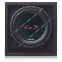 Alpine 12" Subwoofer im Gehäuse, 4 Ohm