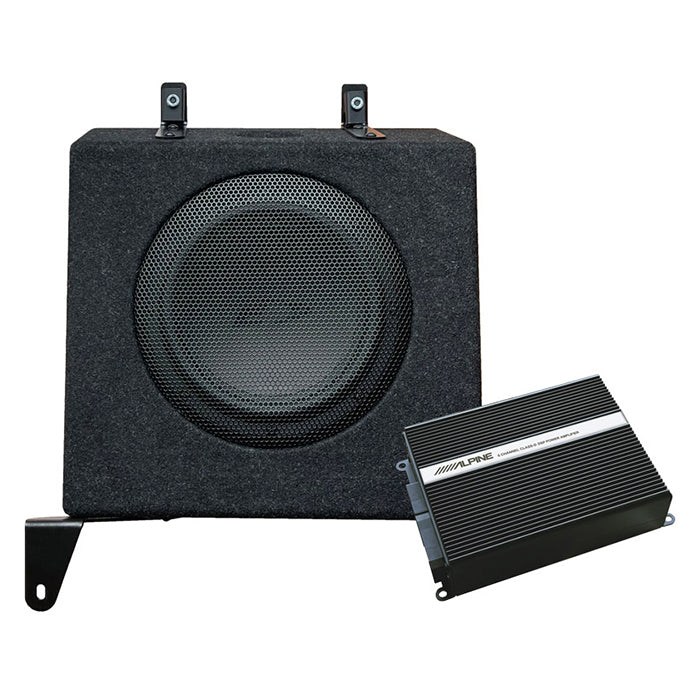 Alpine DSP- und Subwoofersystem Ford Transit Custom 7