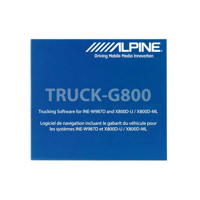 Alpine Truck-Karte für INEW987D/X800