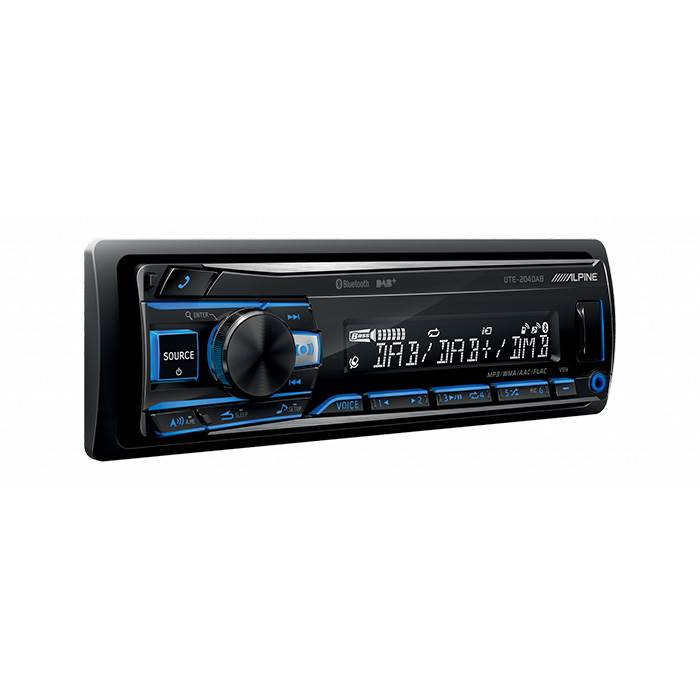 ALPINE UTE-204DAB 1-DIN Autoradio m. Bluetooth und DAB+