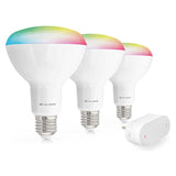 Caliber BR30 Smart-Home-Starterpack LED-Glühbirne weiß/multi