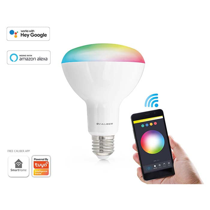 Caliber BR30 Smart Home LED-Lampe weiß/mehrfarbig