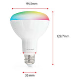 Caliber BR30 Smart-Home-Starterpack LED-Glühbirne weiß/multi
