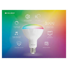 Caliber BR30 Smart-Home-Starterpack LED-Glühbirne weiß/multi