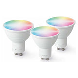 Caliber GU10 Smart Home 3er-Pack LED-Glühbirnen weiß/multi
