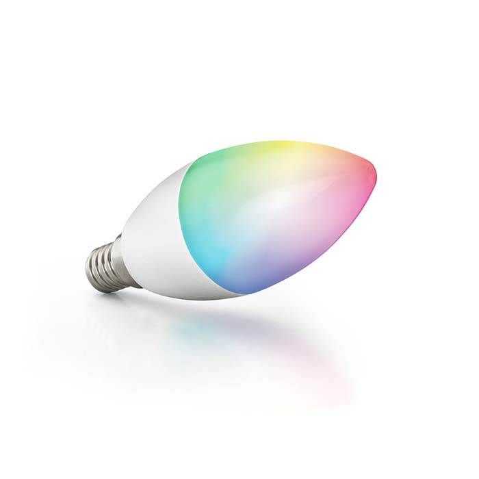 Caliber E14 Smart Home LED-Glühbirne mehrfarbig