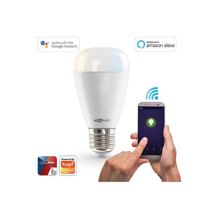 Caliber E27 Smart Home LED-Lampe warmweiß