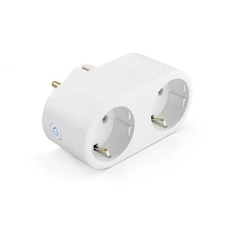 Caliber WLAN Smart-Home-Stecker mit 2 Ausgängen