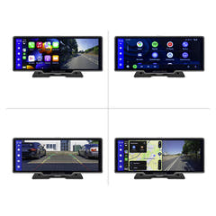 Ampire 10" Monitor mit CarPlay Android Auto AHD Dashcam