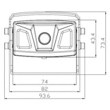 Ampire Farb-Rückfahrkamera mit IR universal schwarz 10-m-Kabel