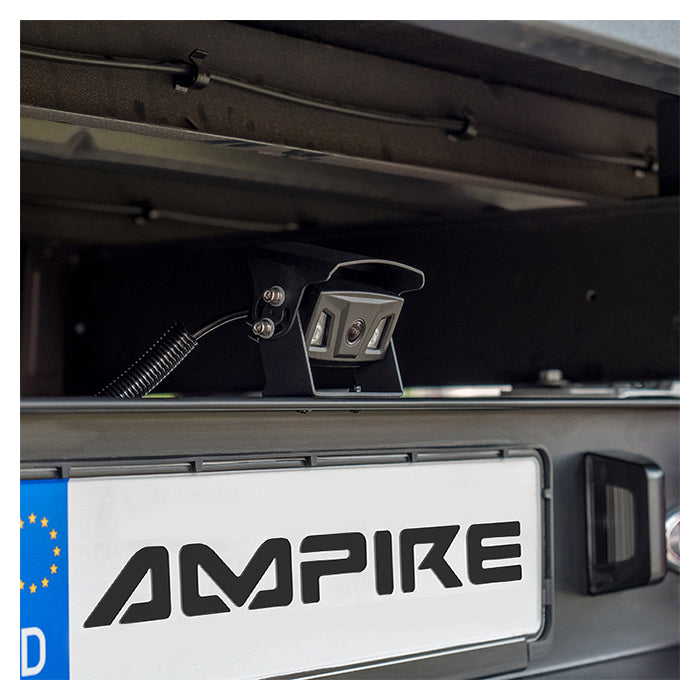 Ampire Farb-Rückfahrkamera mit IR universal schwarz 10-m-Kabel