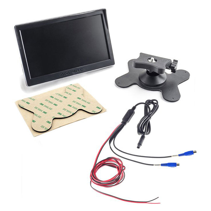 Ampire 7" monitor (Für bis zu 2 Kameras)