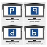 Ampire 7" monitor (Für bis zu 2 Kameras)