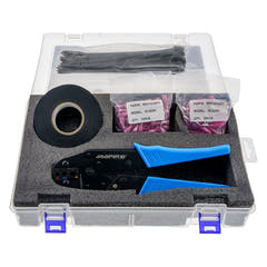 Ampire Kabelanschluss-Set, 142-teilig