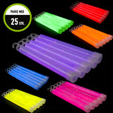 25 Stück Glowsticks 6''