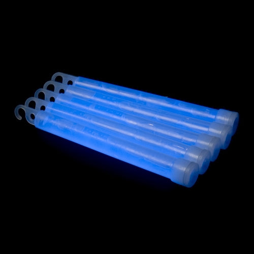 25 Stk. Knicklichter 6'' mit Schnur (Blau)