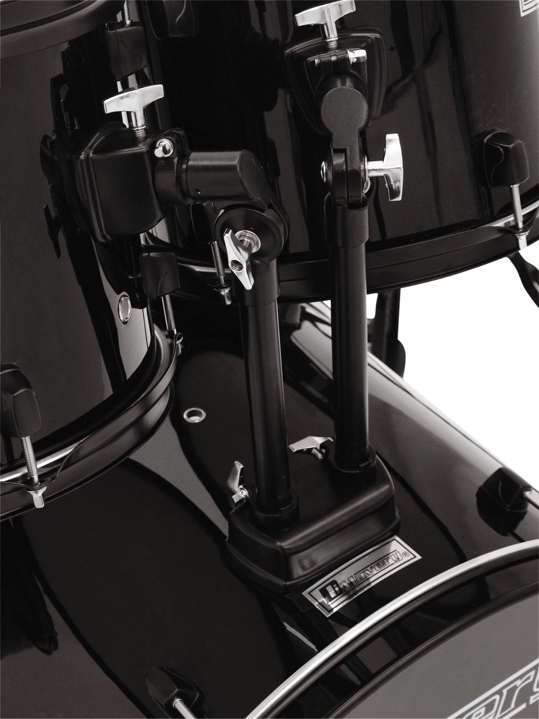 DiMavery DS-200 Schlagzeug, Schwarz