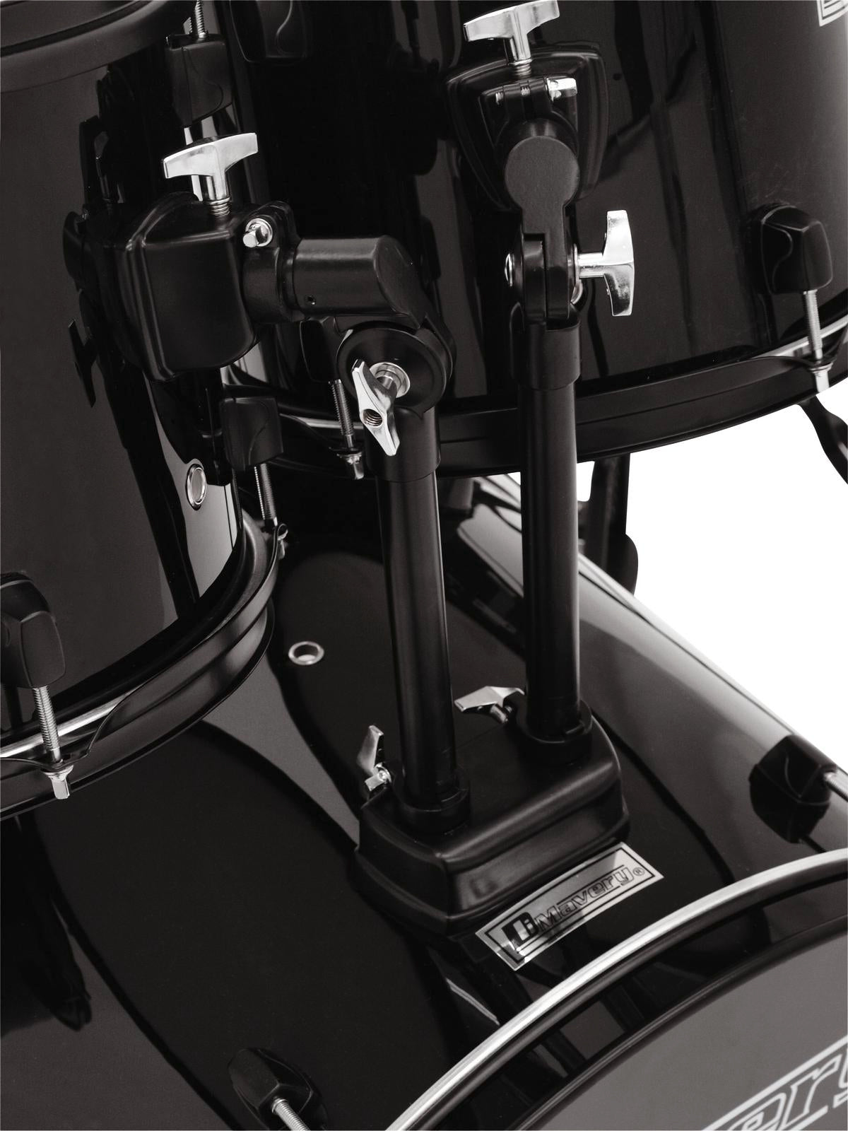 DiMavery DS-200 Drum Set, Black