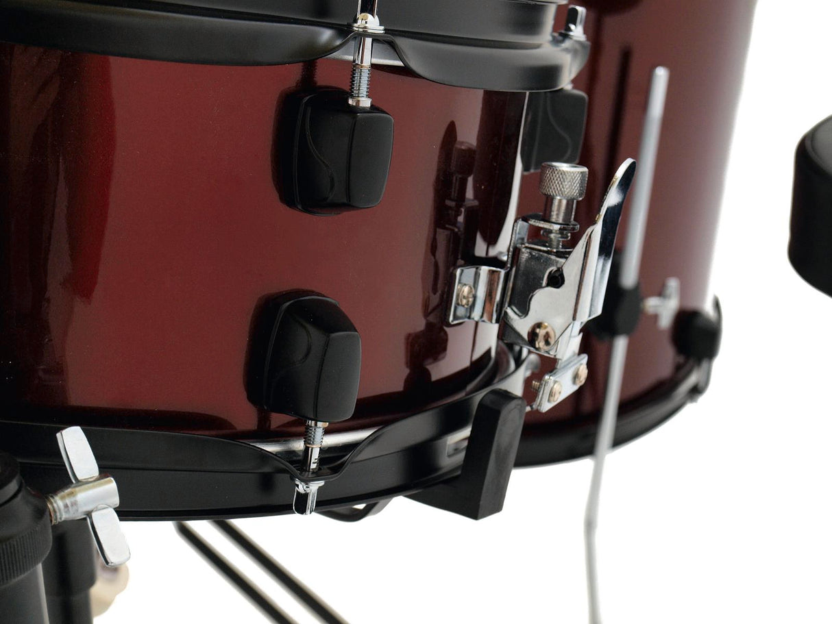 DiMavery DS-200 Drum set, wine red