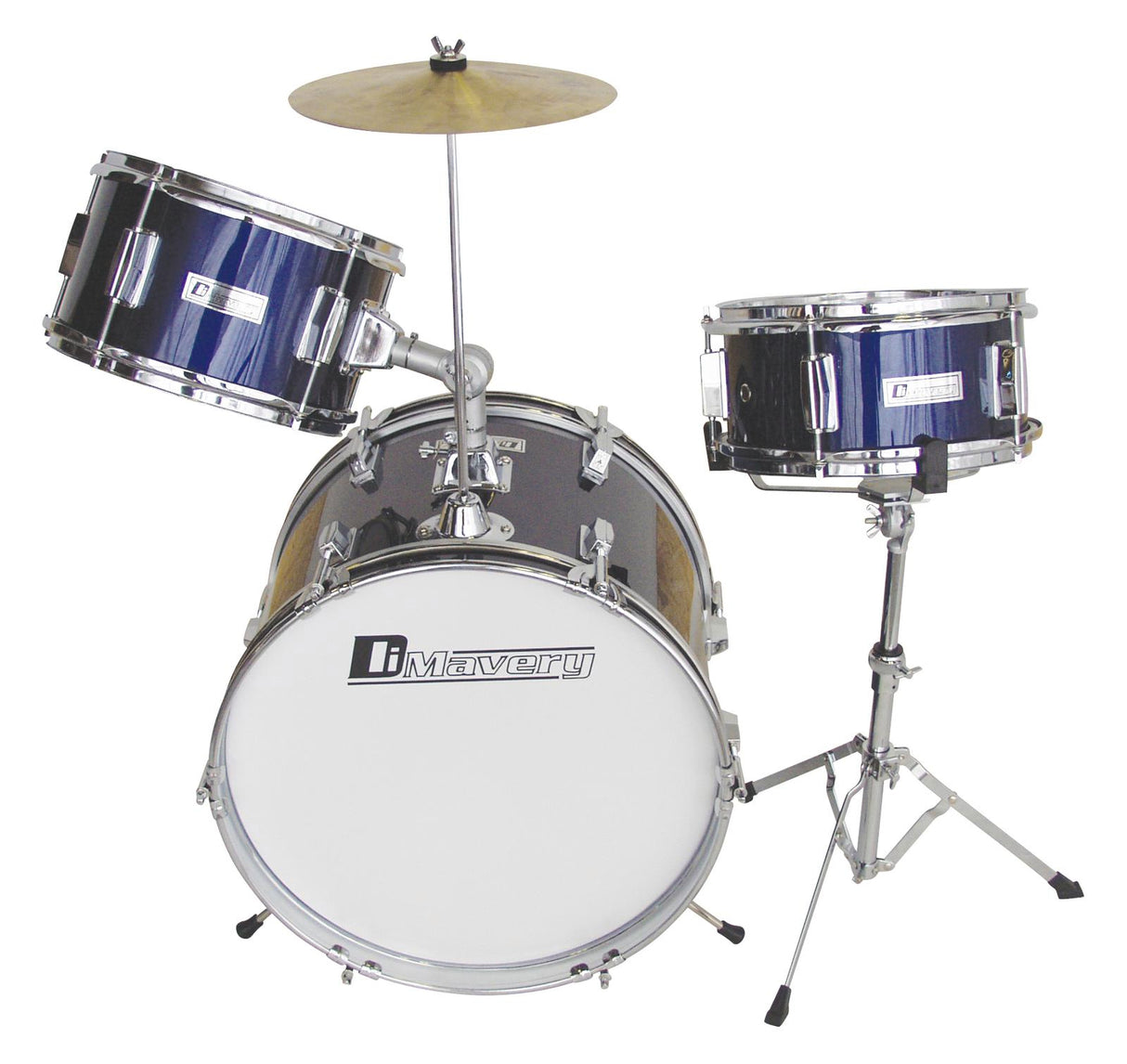 DiMavery JDS-203 Kids Drum Set, blue