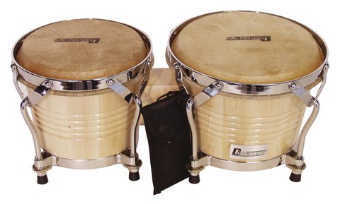 DiMavery BG-67 Bongo 6,5" + 7,5" Natur