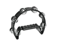 DiMavery TN-2 Plastik Tamburin (Schwarz)