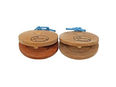 DiMavery Kastagnetten, Holz 2 Stk