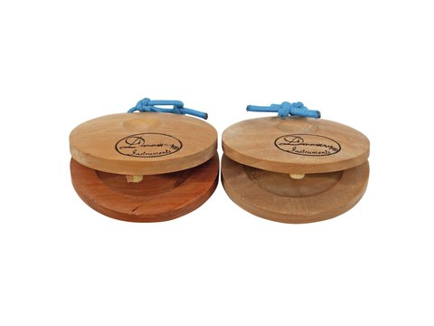 DiMavery Kastagnetten, Holz 2 Stk