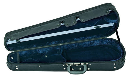 GEWA Liuteria Varianta Bratschenkasten, schwarzes Tex und blaues Velours
