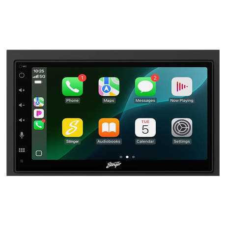 Stinger 6,8" Monitor mit kabellosem Carplay/Android Auto