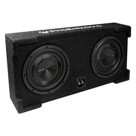 Phoenix Gold 2X8" 250 W RMS 2 Ohm passiver Sub. box