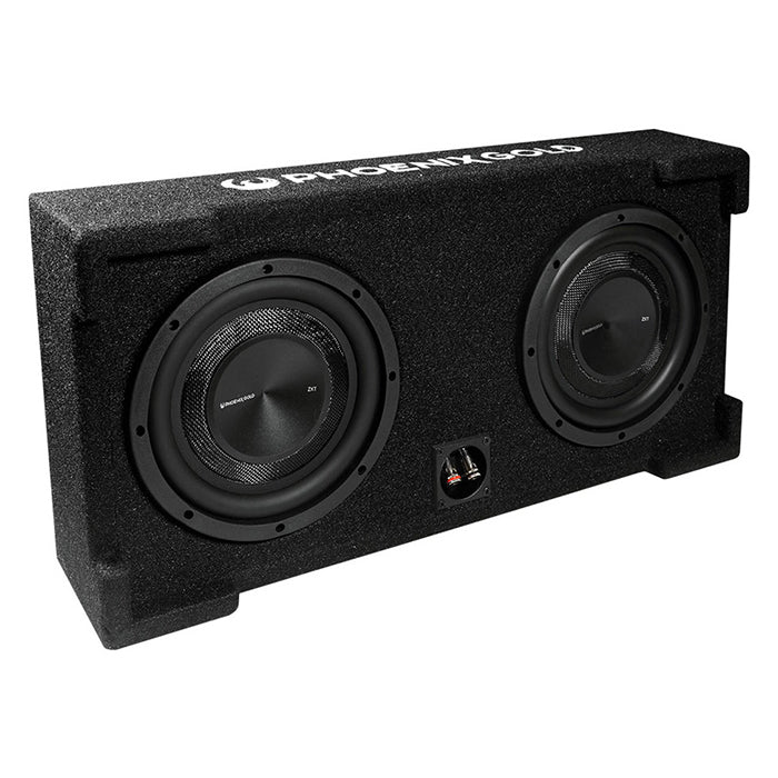 Phoenix Gold 2X8" 250 W RMS 2 Ohm passiver Sub. box