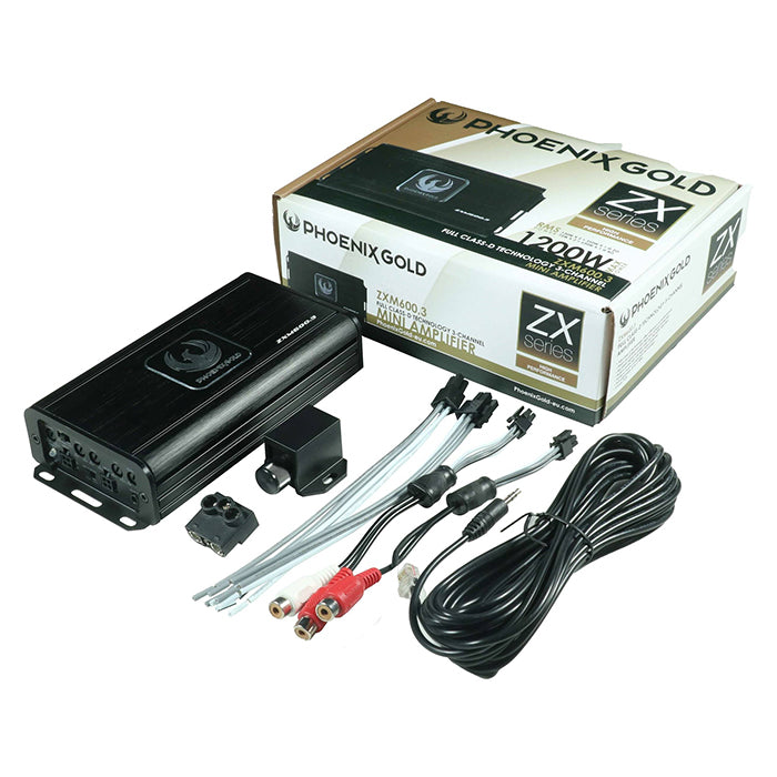 Phoenix Gold 3-Kanal-Mini-Verstärker 2x75W - 350W RMS