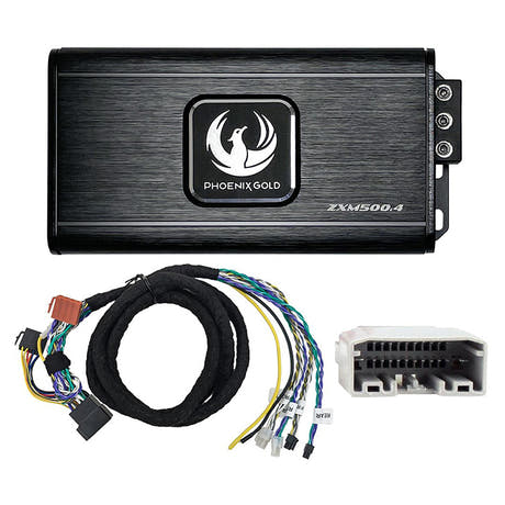 Phoenix Gold Jeep Dodge 4x125W Plug-and-Play-Verstärker