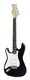 DiMavery ST-203 E-Gitarre LH (Schwarz)