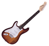 DiMavery ST-203 E-Gitarre LH (Sunburst)