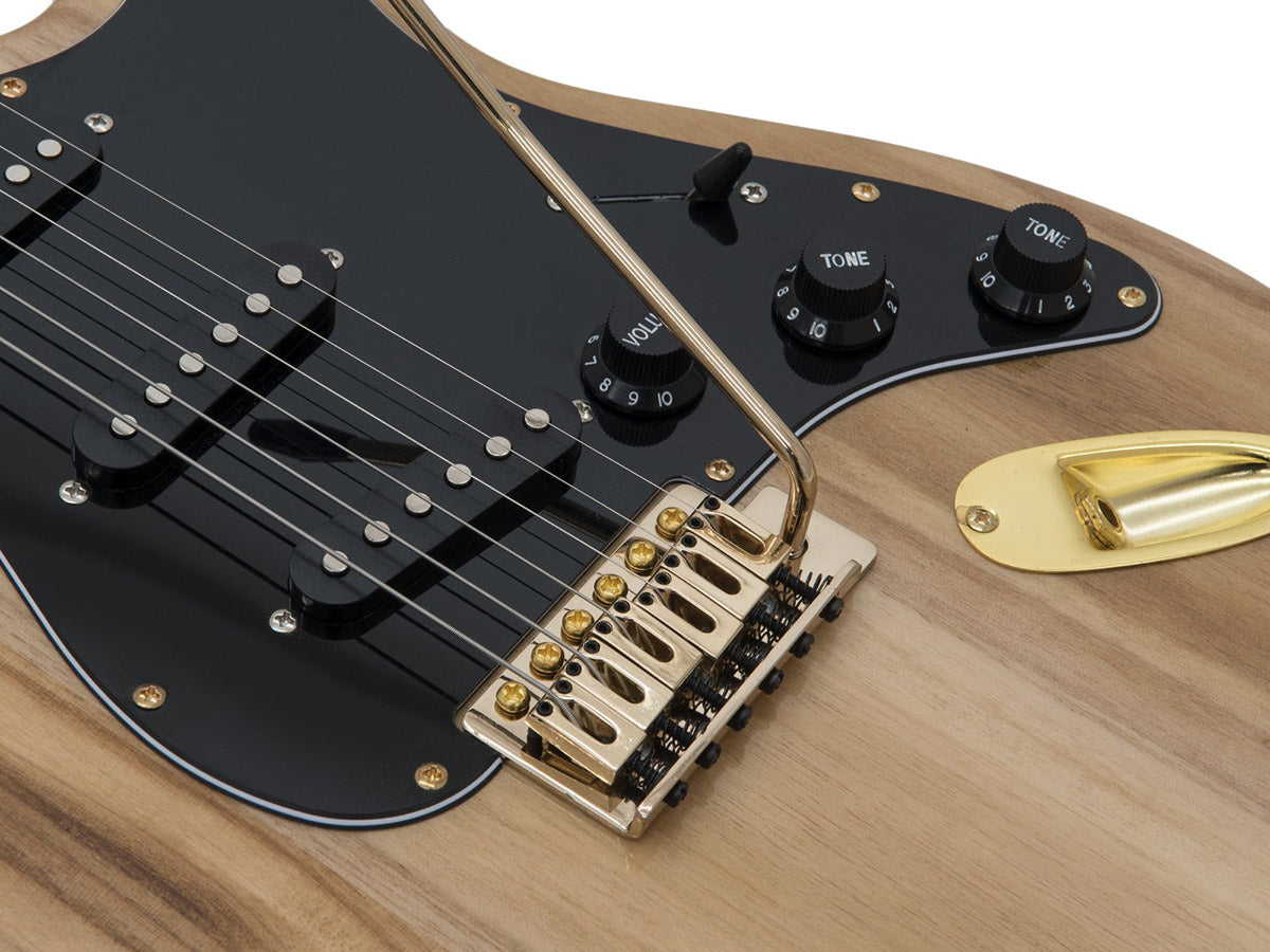 DiMavery ST-303 E-Gitarre (Natur)